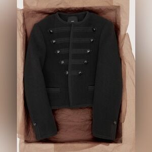 Mango Wool Military Jacket